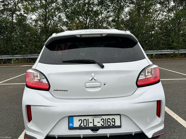 Mitsubishi Mirage Hatchback, Petrol, 2020, White