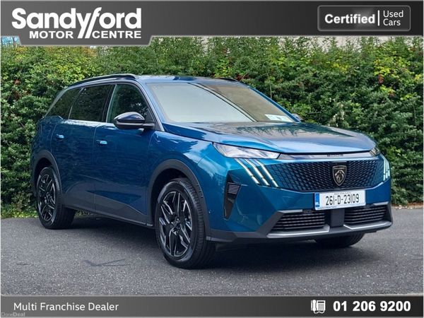 Peugeot 5008 SUV, Petrol, 2026, Blue