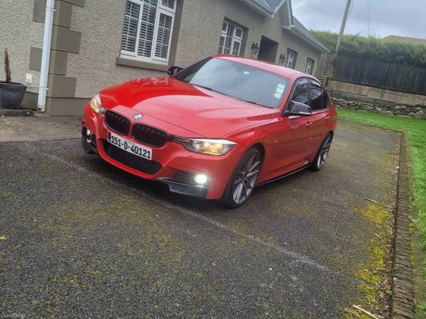 BMW 3-Series Saloon, Diesel, 2015, Red