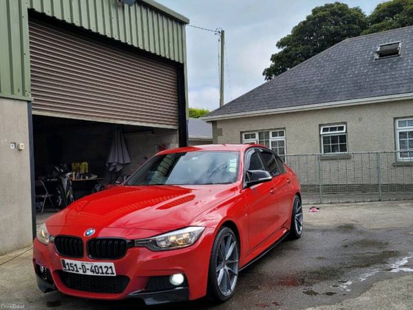 BMW 3-Series Saloon, Diesel, 2015, Red