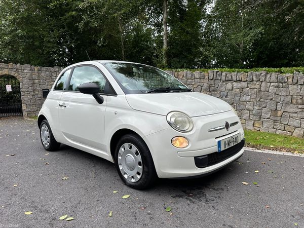Fiat 500 Hatchback, Petrol, 2011, White