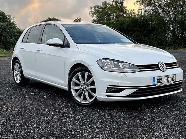 Volkswagen Golf Hatchback, Diesel, 2018, White