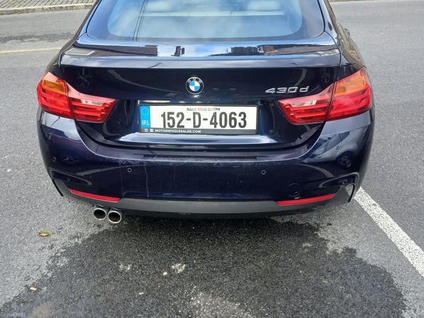 BMW 4-Series Saloon, Diesel, 2015, Blue