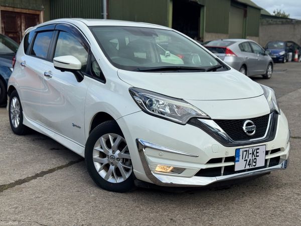 Nissan Note Hatchback, Petrol Hybrid, 2017, White