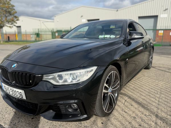 BMW 4-Series Saloon, Diesel, 2015, Black