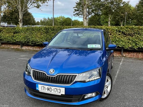 Skoda Fabia Hatchback, Petrol, 2017, Blue