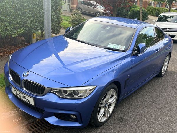 BMW 4-Series Coupe, Diesel, 2017, Blue