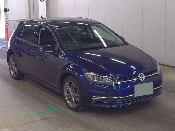 Volkswagen Golf Hatchback, Diesel, 2019, Blue