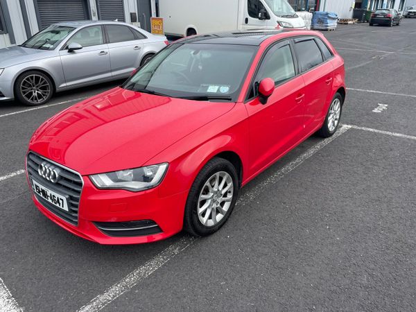 Audi A3 Hatchback, Petrol, 2015, Red