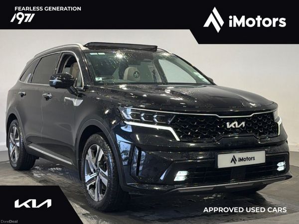 Kia Sorento SUV, Petrol Plug-in Hybrid, 2022, Black