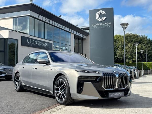 BMW i7 Saloon, Electric, 2024, Grey