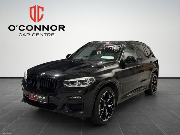 BMW X3 Estate, Petrol Hybrid, 2021, Black