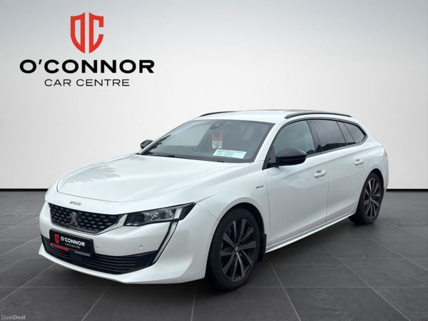 Peugeot 508 Estate, Petrol Plug-in Hybrid, 2020, White