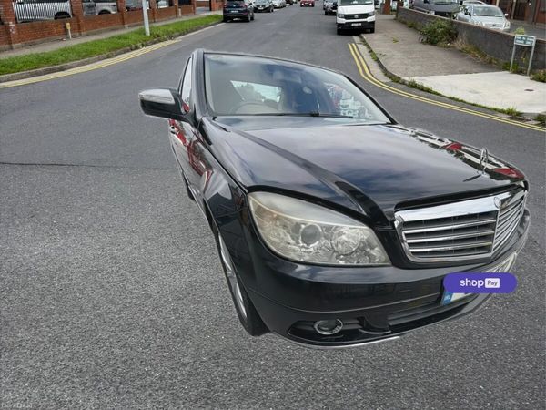 Mercedes-Benz C-Class Saloon, Petrol, 2008, Black