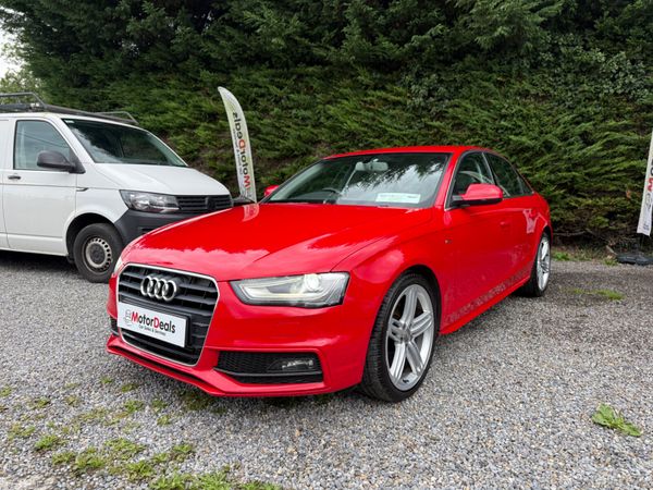 Audi A4 Saloon, Diesel, 2015, Red