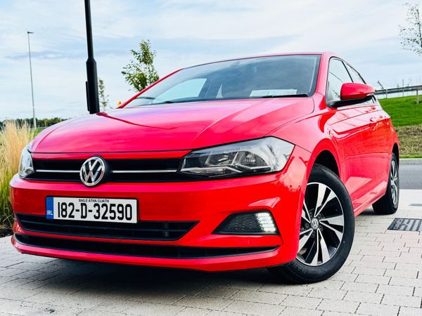 Volkswagen Polo Hatchback, Petrol, 2020, Red