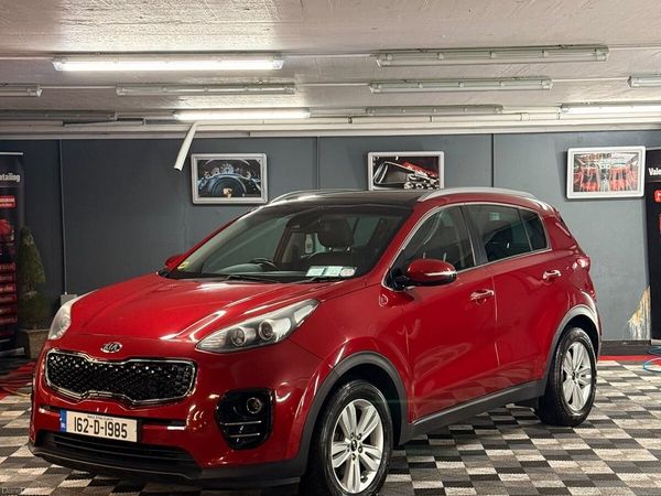 Kia Sportage SUV, Diesel, 2016, Red