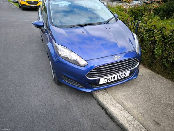 Ford Fiesta Hatchback, Diesel, 2014, Blue