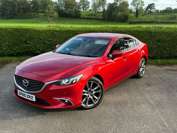 Mazda Mazda6 Saloon, Diesel, 2016, Red