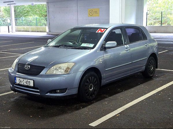 Toyota Corolla Hatchback, Petrol, 2004, Grey