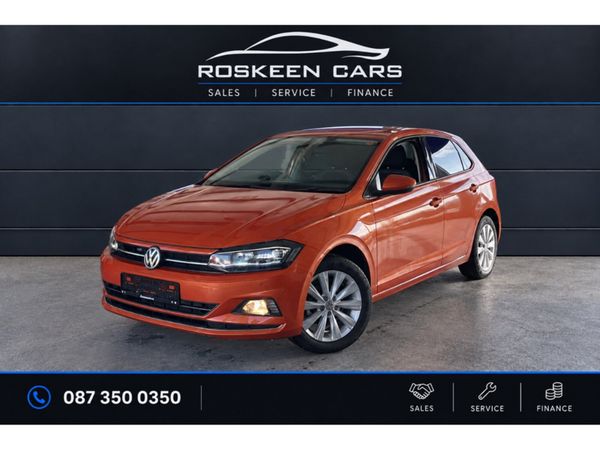 Volkswagen Polo Hatchback, Petrol, 2018, Orange