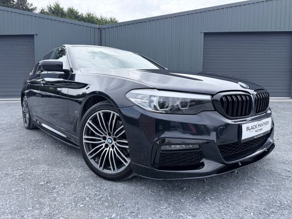 BMW 5-Series Saloon, Petrol Plug-in Hybrid, 2018, Black
