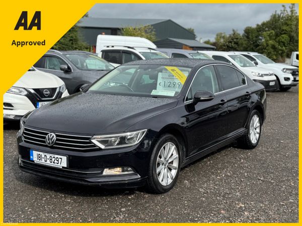 Volkswagen Passat Saloon, Diesel, 2018, Black
