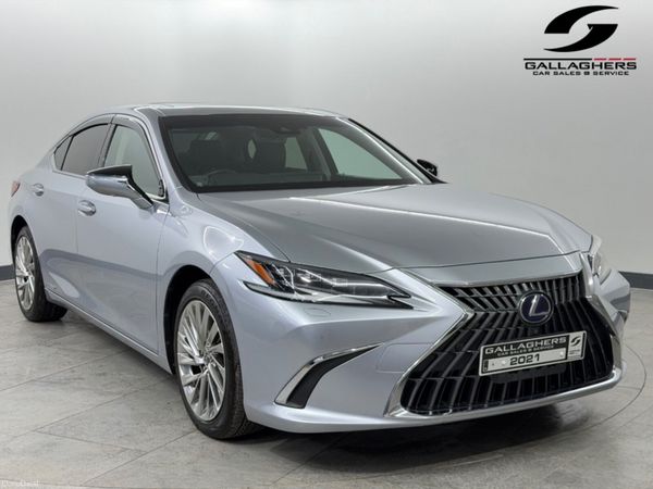 Lexus ES Saloon, Petrol Hybrid, 2021, Silver