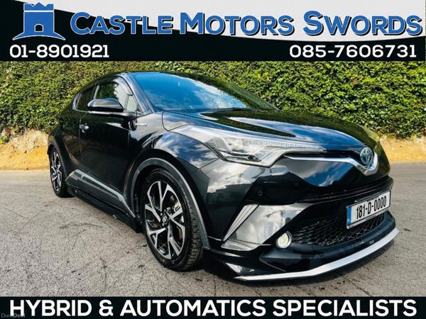 Toyota C-HR SUV, Petrol Hybrid, 2018, Black
