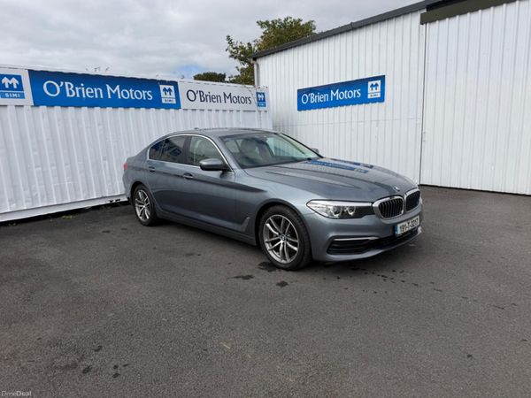 BMW 5-Series Saloon, Diesel, 2019, Blue
