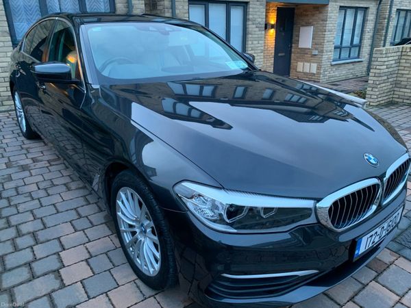 BMW 5-Series Saloon, Petrol Plug-in Hybrid, 2017, Grey