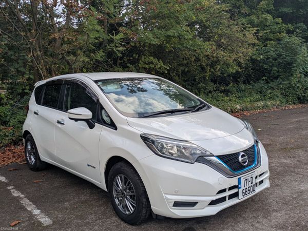 Nissan Note MPV, Petrol Hybrid, 2017, White