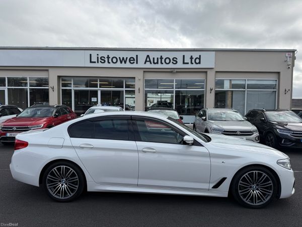 BMW 5-Series Saloon, Diesel, 2019, White