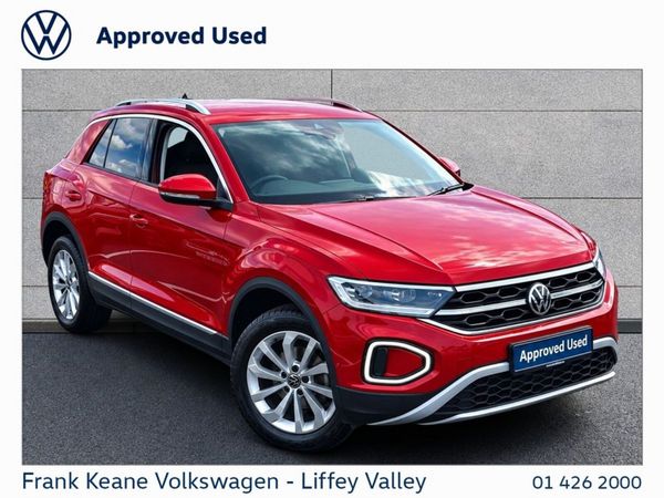Volkswagen T-Roc SUV, Petrol, 2023, Red