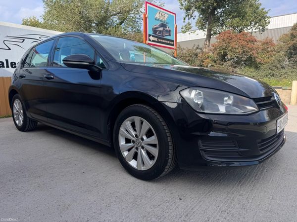 Volkswagen Golf Hatchback, Diesel, 2014, Black