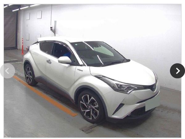 Toyota C-HR SUV, Petrol Hybrid, 2018, White