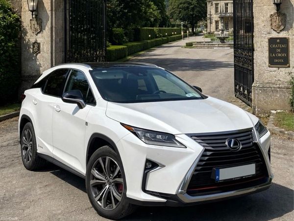 Lexus RX SUV, Petrol Hybrid, 2018, White