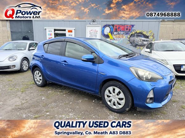 Toyota Aqua Hatchback, Petrol Hybrid, 2012, Blue