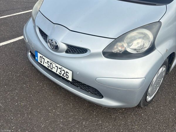 Toyota Aygo Hatchback, Petrol, 2007, Silver