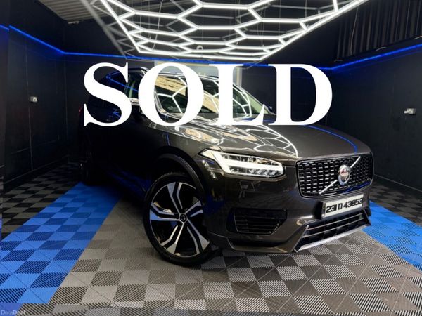 Volvo XC90 SUV, Petrol Plug-in Hybrid, 2023, Grey