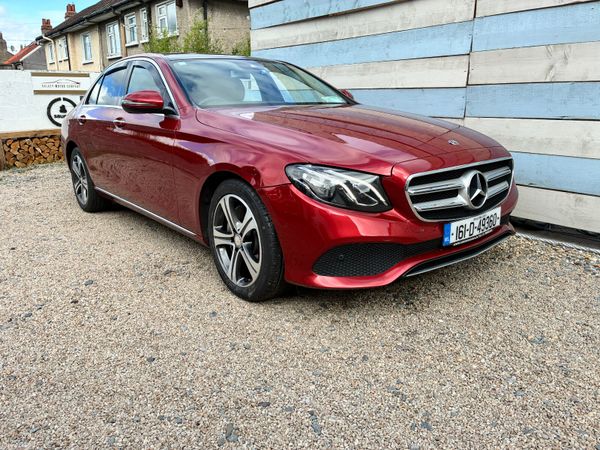Mercedes-Benz E-Class Saloon, Diesel, 2016, Red