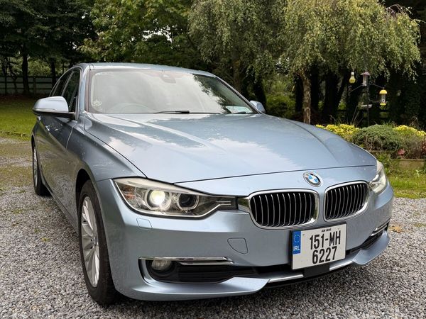 BMW 3-Series Saloon, Diesel, 2015, Blue