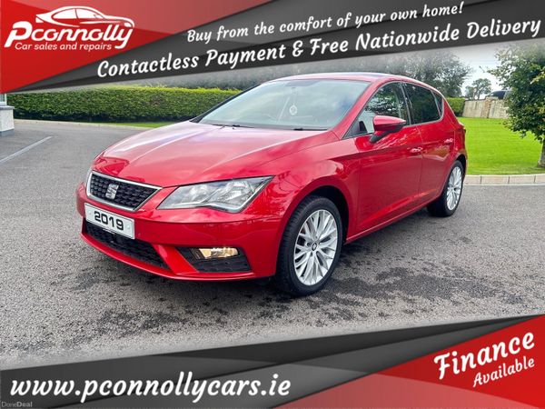 SEAT Leon Hatchback, Diesel, 2019, Red