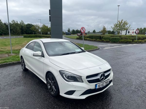 Mercedes-Benz CLA Saloon, Petrol, 2016, White