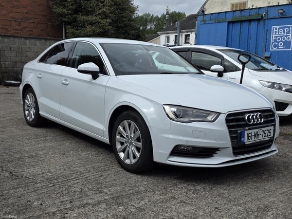 Audi A3 Saloon, Petrol, 2016, White