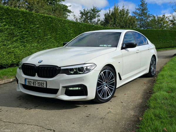 BMW 5-Series Saloon, Diesel, 2019, White