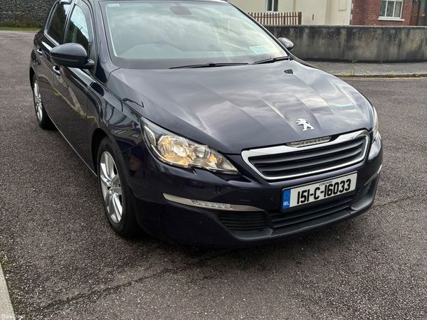Peugeot 308 Hatchback, Diesel, 2015, Blue
