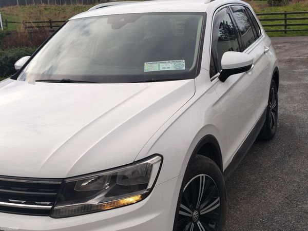 Volkswagen Tiguan SUV, Diesel, 2018, White