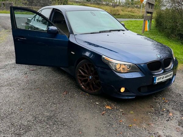 BMW 5-Series Saloon, Diesel, 2007, Blue