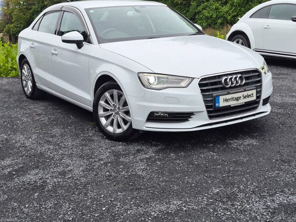 Audi A3 Saloon, Petrol, 2015, White